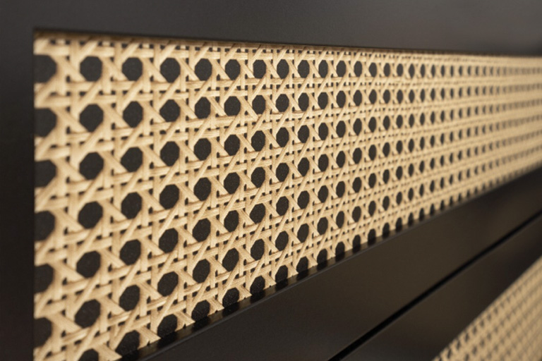 Naljepnica s uzorkom ratana